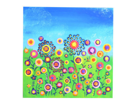 ViVA DECOR Set de peinture Blob Paint 'Prairie fleurie'