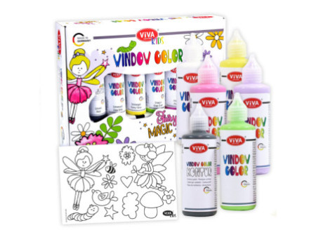 ViVA DECOR Kit Window Color Viva KIDS 'Fairy Magic'