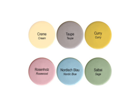 ViVA DECOR Peinture Blob Paint 'Modern Pastel', 6 pièces