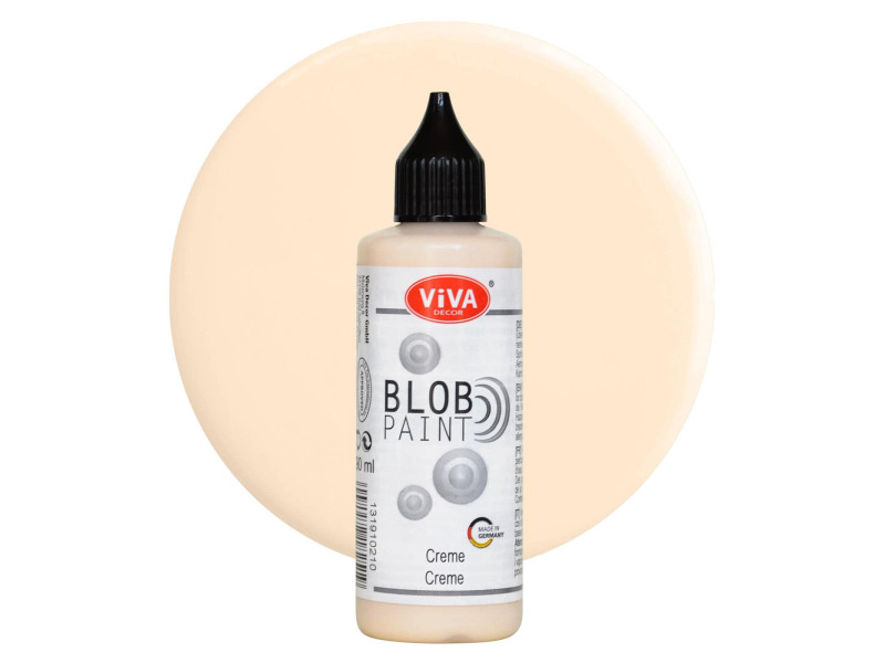 ViVA DECOR Peinture Blob Paint 90 ml, crème