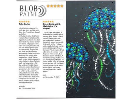 ViVA DECOR Peinture Blob Paint 90 ml, sauge