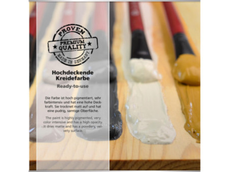 ViVA DECOR Set de couleurs craie 'Chalky pastell', 5 pièces