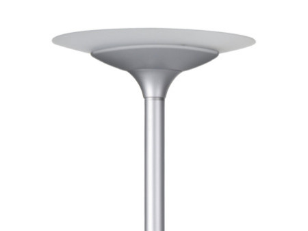 UNiLUX Lampadaire à LED VARIAGLASS, couleur: gris métallisé