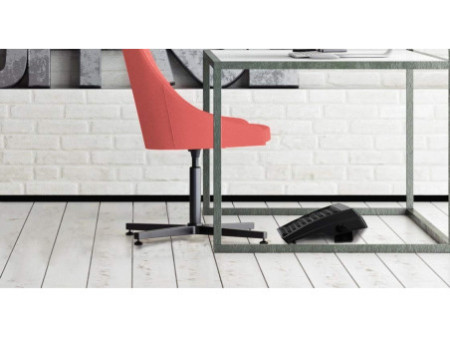 UNiLUX Repose-pieds ORIGIN, réglable en hauteur, noir
