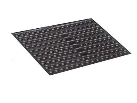 Unilux Repose-pieds CONFORT MASSANT, noir