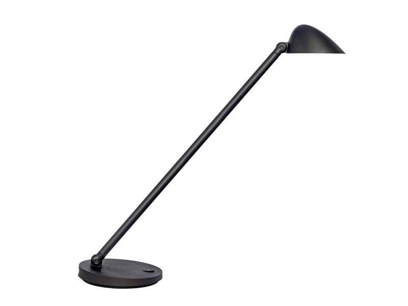 UNiLUX Lampe de bureau à LED JACK, avec port USB, noir