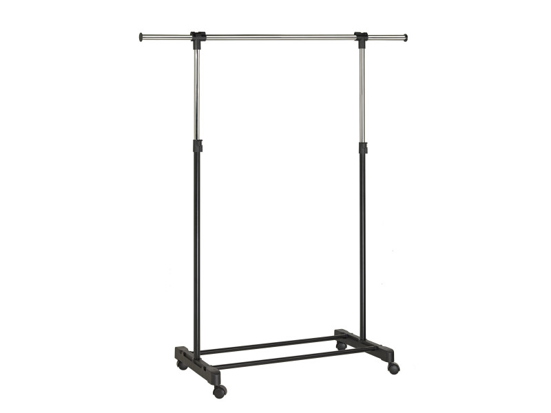 UNiLUX Vestiaire mobile EXTEND, noir / chromé