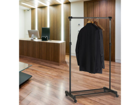 UNiLUX Vestiaire mobile EXTEND, noir / chromé