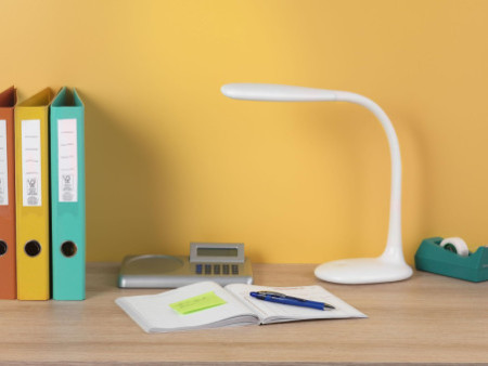 UNiLUX Lampe de bureau à LED LUCY, blanc
