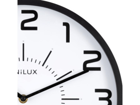 UNiLUX Horloge à quartz 'POP', diamètre: 300 mm, noir