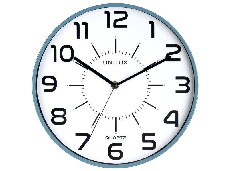 UNiLUX Horloge à quartz 'POP', diamètre: 300 mm, bleu