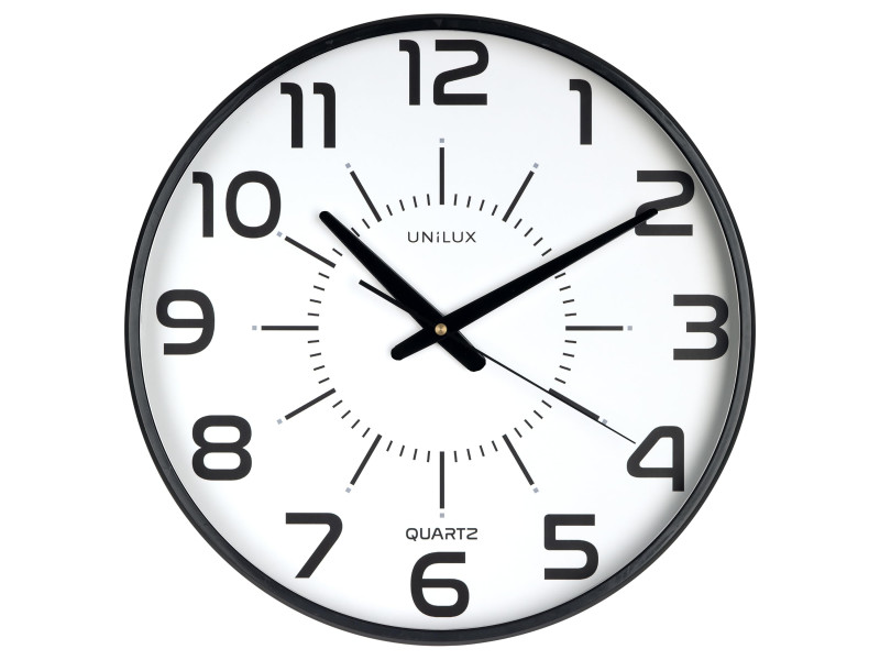 UNiLUX Horloge murale à quartz 'MAXI POP', diamètre: 400 mm
