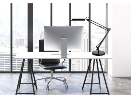 UNiLUX Lampe de bureau à LED SWINGO, blanc