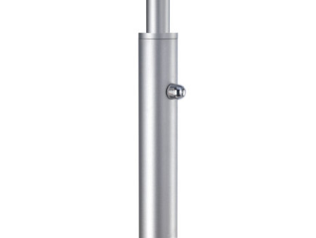 UNiLUX Lampadaire à LED ZELUX, argent