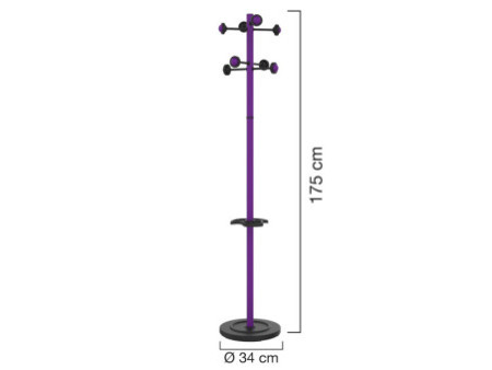 UNiLUX Portemanteau sur pied ACCUEIL, hauteur: 1.750 mm