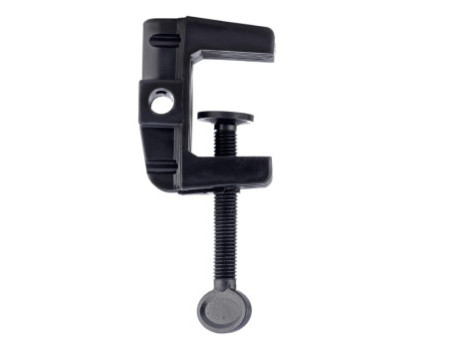 UNiLUX Lampe de bureau SUCCESS 80, pince/socle, noir