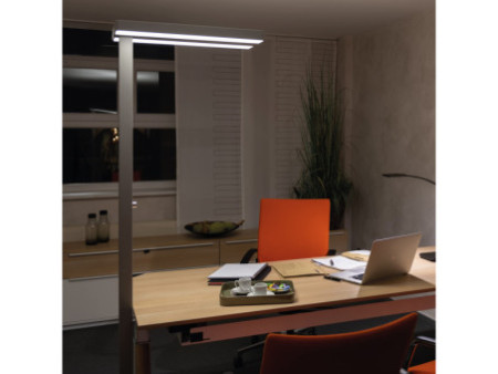 UNiLUX Lampadaire à LED LIXUS, couleur: argent