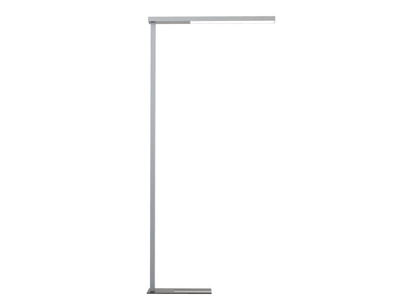 UNiLUX Lampadaire à LED STRATUS, dimmable, argent