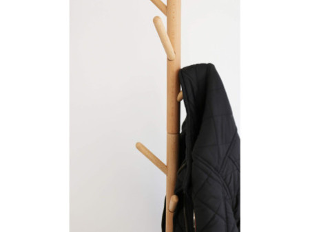 UNiLUX Porte-manteau MIKADO, 8 patères, bois de hêtre