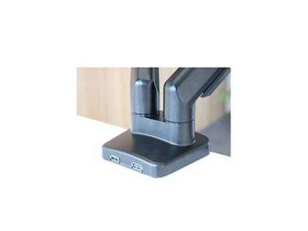 UNiLUX Bras support pour écran TFT/LCD ERGO TWIN double noir