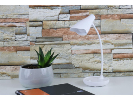 UNiLUX Lampe de bureau à LED UKKY, dimmable, blanc