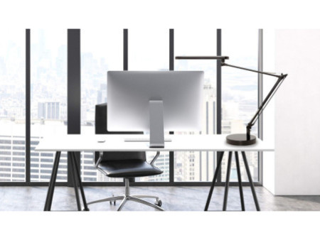 UNiLUX Lampe de bureau à LED MAMBO LED 2.0, gris métallisé