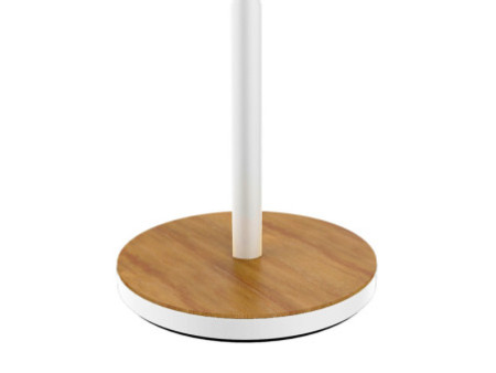 UNiLUX Lampadaire à LED BALY BAMBOO, dimmable, blanc-bambou