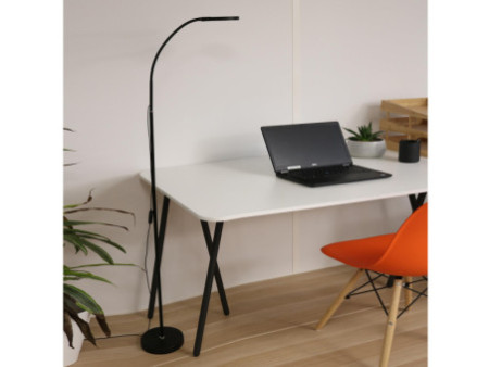 UNiLUX Lampadaire/lampe de bureau à LED FLEXLED, noir
