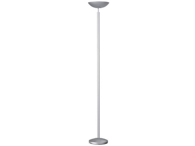 UNiLUX Lampadaire à LED DELY 2.0, dimmable, gris métallisé