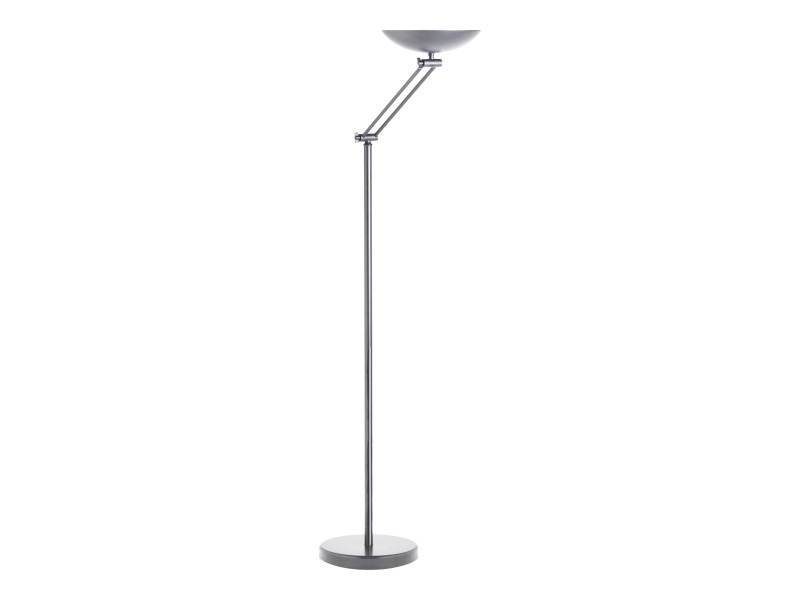 UNiLUX Lampadaire à LED DELY 2.0 ARTICULATED, gris métallisé