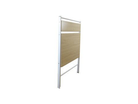 UNiLUX Bureau repliable HOMY, blanc/hêtre
