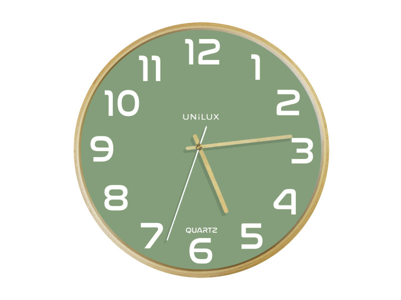 UNiLUX Horloge murale à quartz 'BALTIC', vert