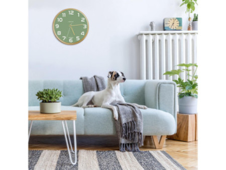 UNiLUX Horloge murale à quartz 'BALTIC', vert