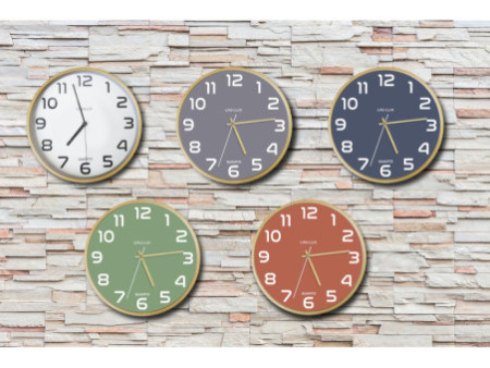 UNiLUX Horloge murale à quartz 'BALTIC', vert