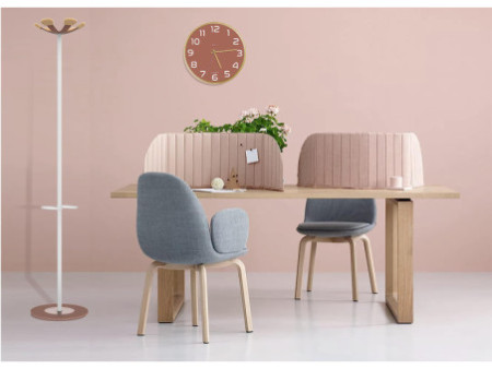 UNiLUX Horloge murale à quartz 'BALTIC', rouge brique