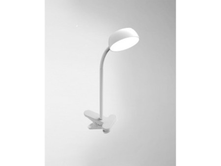 UNiLUX Lampe LED avec pince de fixation SAMY, blanc