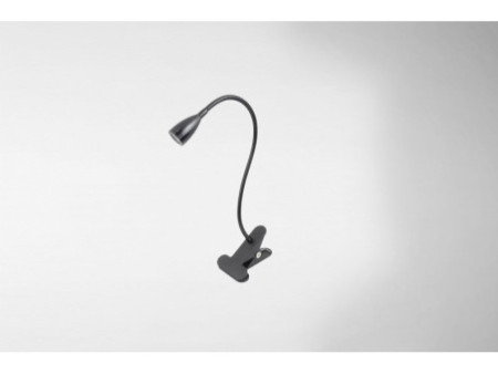 UNiLUX Lampe LED avec pince de fixation SNOKE, noir