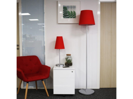 UNiLUX Lampe de bureau LED AMBIANCE 2.0, rouge