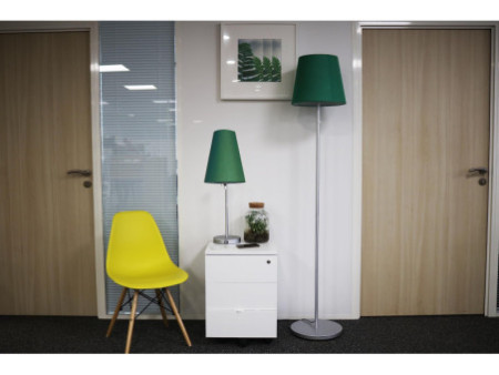 UNiLUX Lampadaire à LED AMBIANCE 2.0, hauteur: 1,55 m, vert