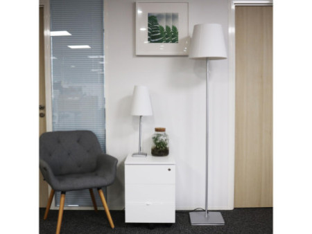 UNiLUX Lampe de bureau à LED AMBIANCE LUMI, blanc