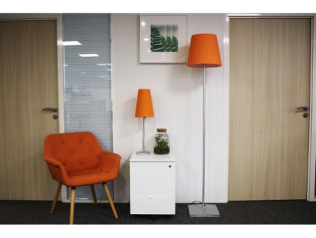 UNiLUX Lampe de bureau à LED AMBIANCE LUMI, orange