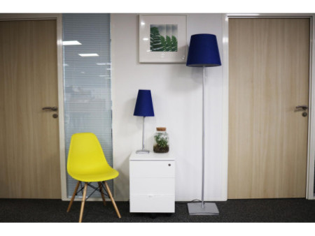 UNiLUX Lampadaire à LED AMBIANCE LUMI, bleu