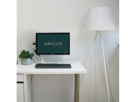 UNiLUX Lampadaire à LED ARKA, hauteur: 1,50 m, blanc