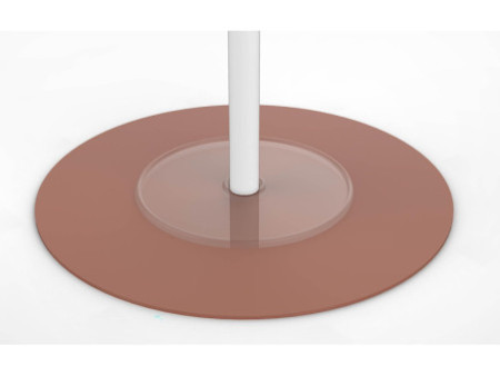 UNiLUX Portemanteau AURORA, hauteur: 1.680 mm, blanc/rouge