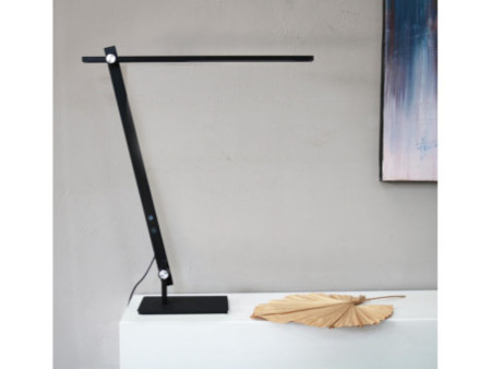 UNILUX Lampe LED de bureau LUMILIGHT, socle, noir