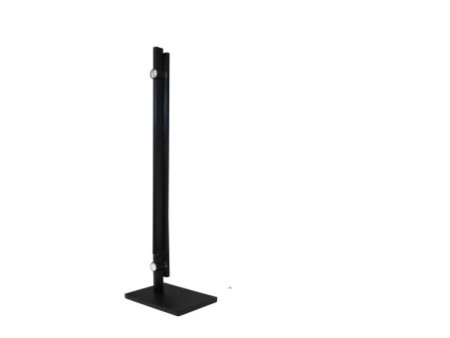 UNILUX Lampe LED de bureau LUMILIGHT, socle, noir