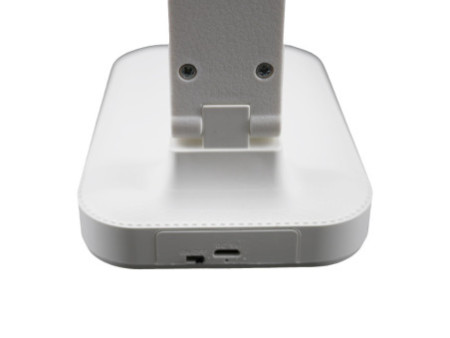 UNiLUX Lampe de bureau à LED et batterie KAPA, pied, blanc