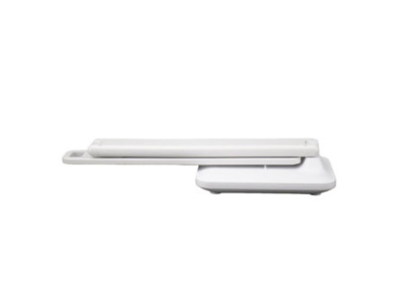 UNiLUX Lampe de bureau à LED et batterie HALO, pied, blanc