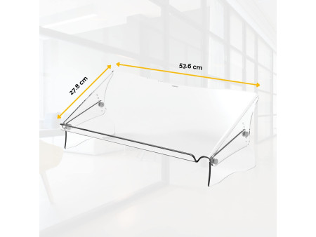 Fellowes Porte-document Clarity Series, en acrylique