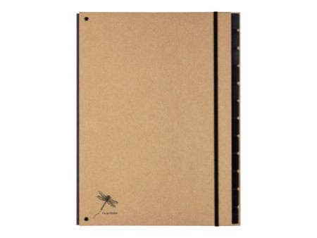 PAGNA Classeur trieur 'Pur', A4, 12 compartiments, noir